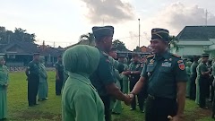 Dandim Banyumas Lantik 37 Prajuritnya Yang Naik Pangkat