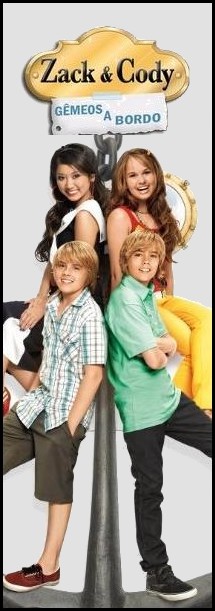 Zack e Cody j aportaram no novo site