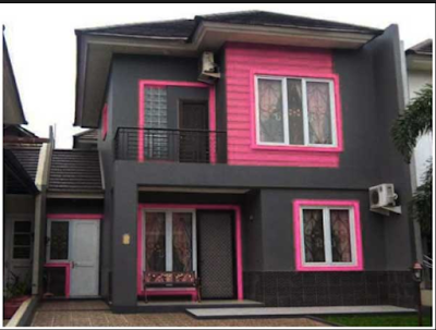 Desain Rumah Nuansa Pink Yang Cantik