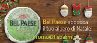 Logo  Addobbo di Natale omaggio con BelPaese Galbani