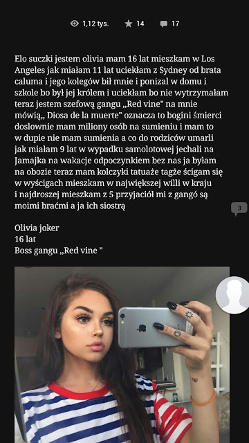 Przykład opowiadania na wattpad