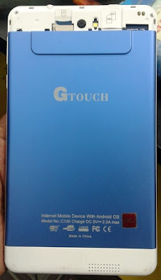 Gtouch C130 Flash File MT6572 Hang Logo & Dead Fix Update Firmware
