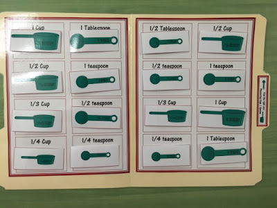 How to Teach Measuring Skills using File Folders in a Special Education Classroom