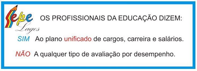 ATENÇÃO REDE MUNICIPAL DE CABO FRIO!