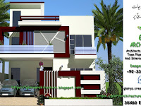 Modern House Design Front View