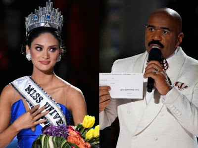 Steve Harvey Does A Gaffe On Mixup At Miss Universe 2015 Event