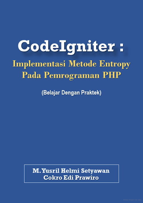 Metode Entropy Pada Pemrograman PHP 