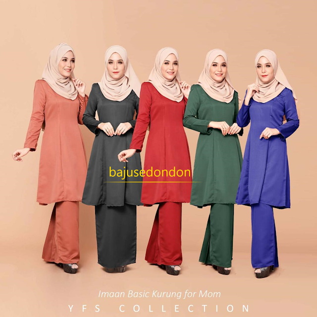  Baju Sedondon Raya 2019 Imaan Basic Kurung