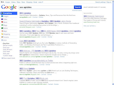 Google Search in Color Interface - Step 3