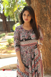 Actress Sunaina Latest Stills in Floral Dress at Pelliki Mundu Prema Katha Trailer Launch  0027.JPG