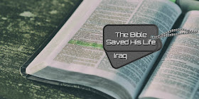 Read this 1-minute devotion about a soldier in Iraq saved by his pocket Bible and add to this other incredible stories of Bibles saving lives. #BibleLoveNotes #Bible