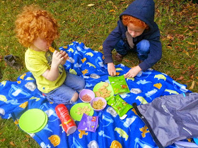 A Paddlepak from Trunki and Ella's Kitchen children's snacks picnic