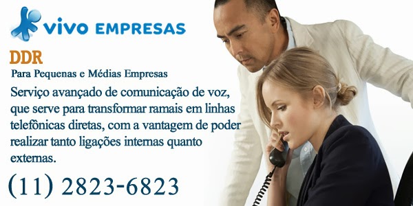 DDR da Vivo ou DDR Digital da Vivo é um serviço avançado de comunicação de voz, que serve para transformar ramais em linhas telefônicas diretas, com a vantagem de poder realizar tanto ligações internas quanto externas.