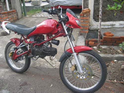 Modifikasi Honda Red Win 2003