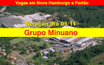 Grupo Minuano anuncia duas seleções em Novo Hamburgo e Portão