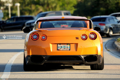 NISSAN SKYLINE  VQ Lambo Orange GTR