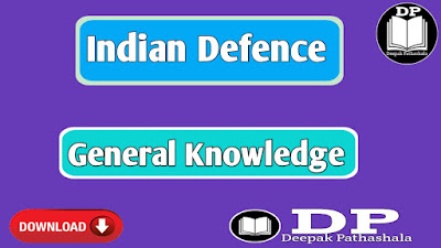Indian Defence of GK PDF Note