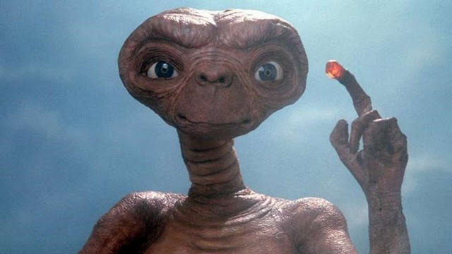 Fotograma de la película E.T. El extraterrestre