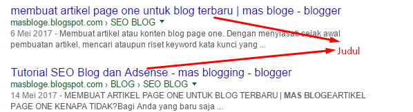 Maksimakan Seo Melalui Deskripsi Penelusuran