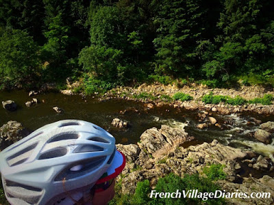 French Village Diaries Train de l'Ardeche Dolce Via cycling France