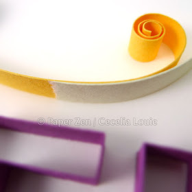 tearing vs cutting quilling paper ends