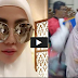 SESUATU TERNAMPAK BENDA YANG PELIK DI SEBALIK KACA MATA ARTIS INDON INI JOM ZOOM 1X FOTO INI TERNAMPAK MACAM ORANG TENGAH MELAKUKAN