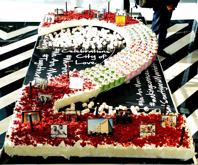 Courtyard by Marriott, Agra gets bigger on its 2nd anniversary breaking its own record by yet another longest cake in Agra’s history!