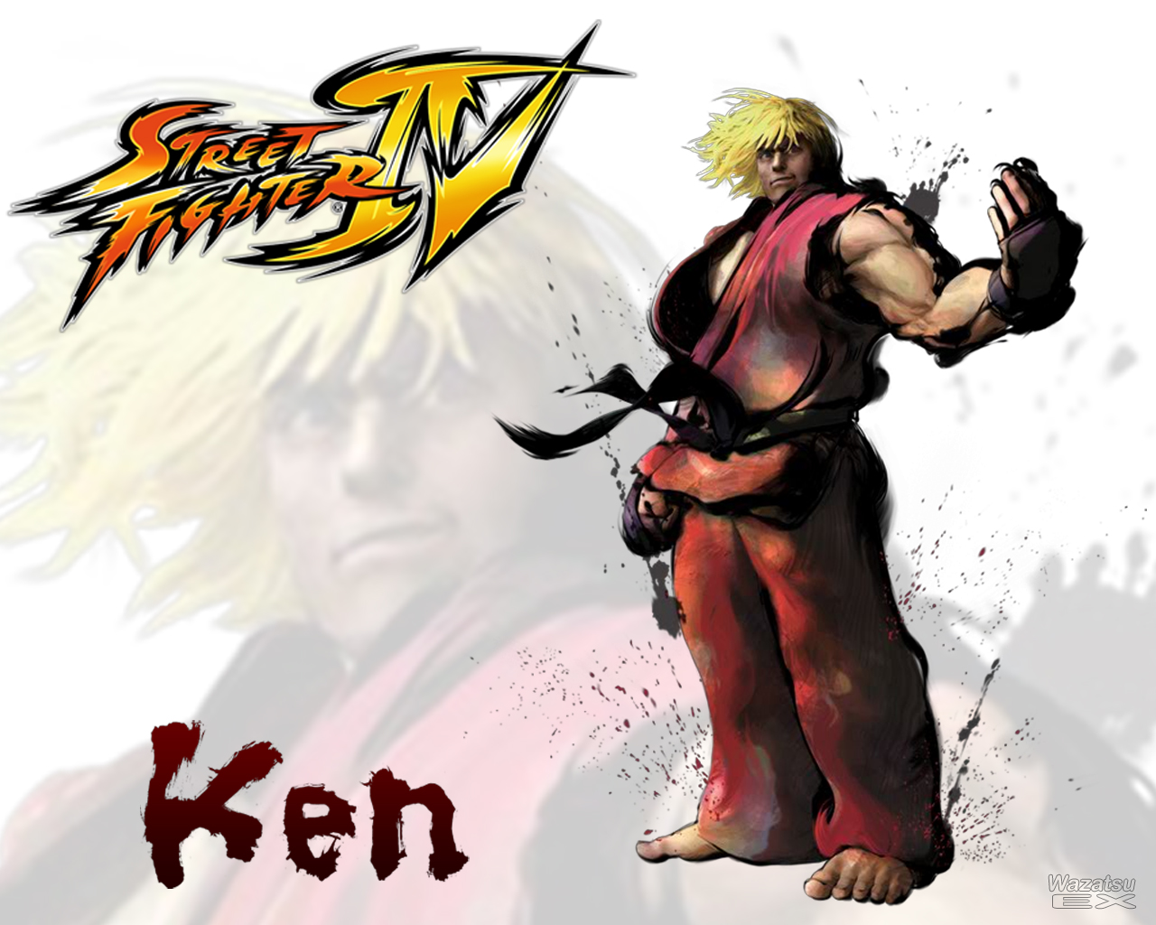 street fighter 4 sfiv ken classic fighter wallpaper background capcom ...