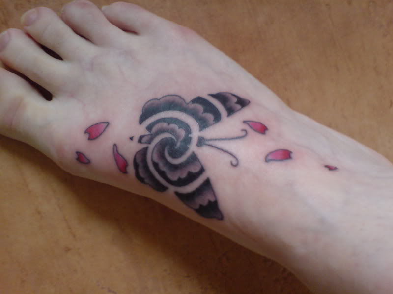 Foot Rose Tattoo