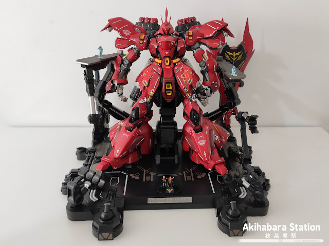 Review de Metal Structure MSN-04 Sazabi, Tamashii Nations.