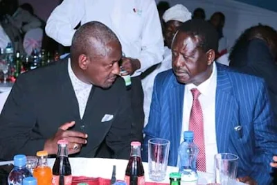 Raila Odinga in a party. PHOTO | BANA