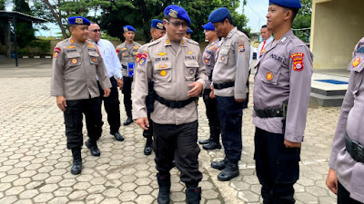 Ditpolairud Polda Banten Laksanakan Apel Gelar Pasukan Siaga Bencana Alam