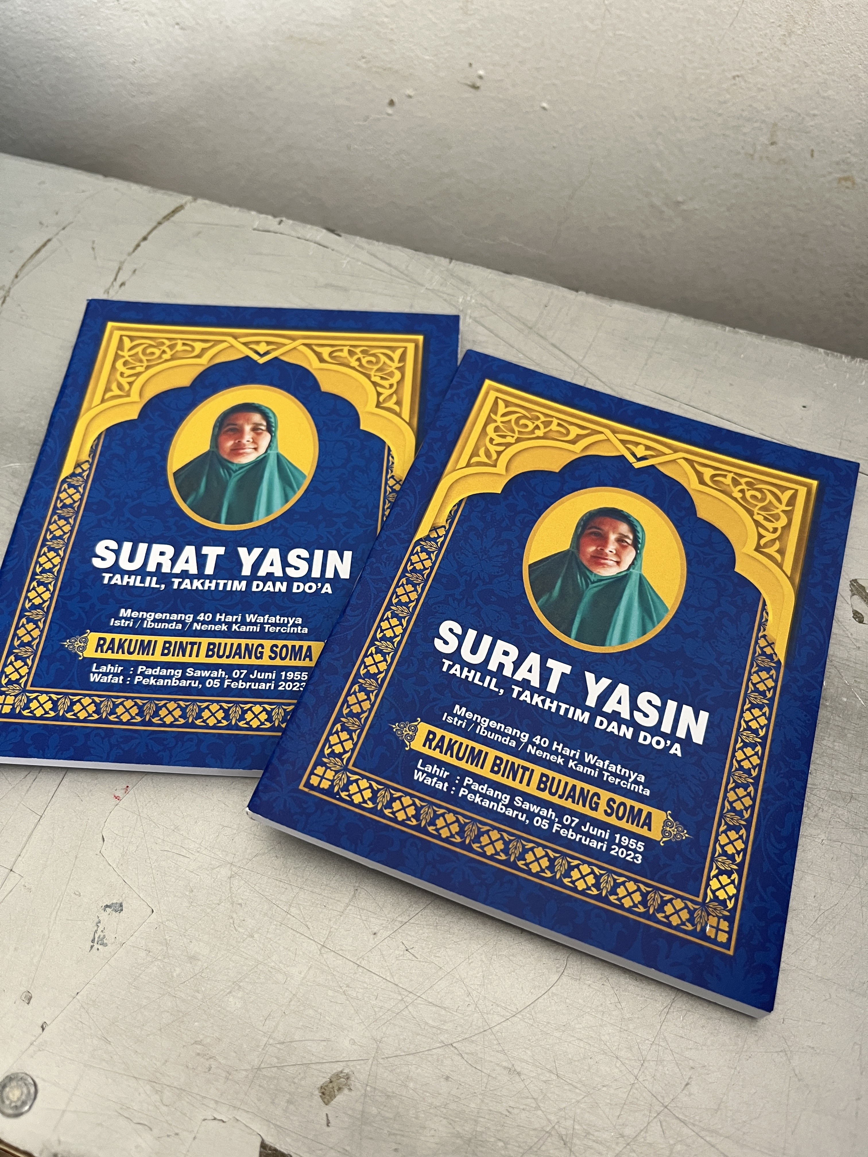 buku yasin pekanbaru