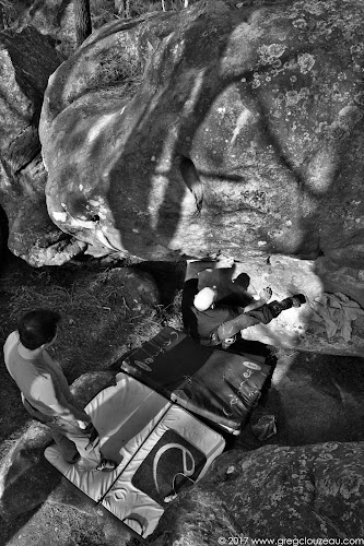 Julien Gasc dans Rubik's Cube à Fontainebleau