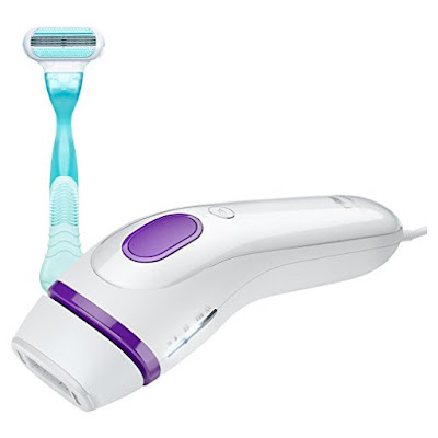  Braun Gillette Venus Silk-Expert IPL 3001 Intense Pulsed Light, SensoAdapt Technology, Body Hair Removal System with Razor