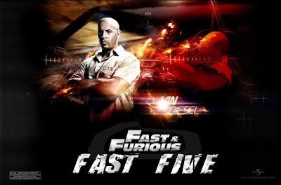 Fast Five, movie,Vin Diesel, screen 