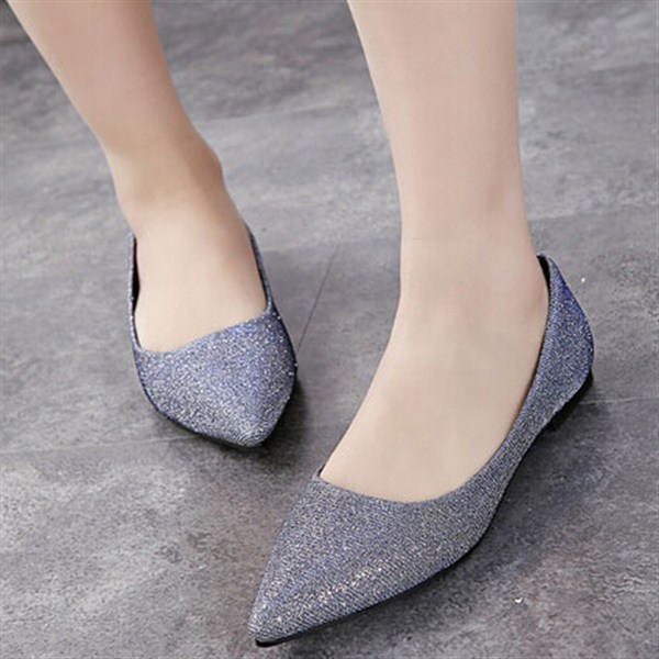 model sepatu flat ala korea desain casual elegan terbaru