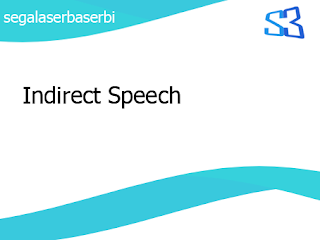 Indirect Speech