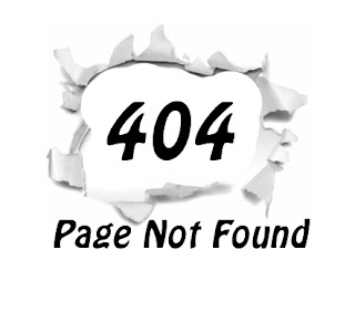 blogger custom 404 error page