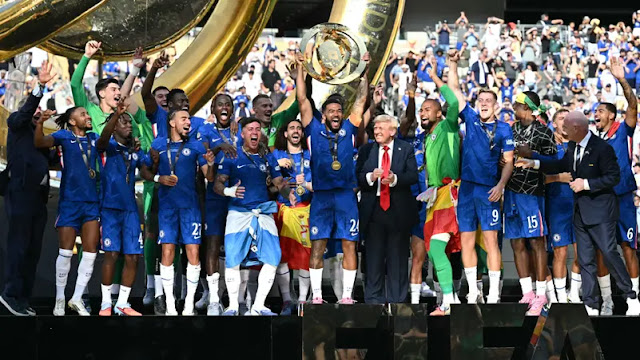 ترامب يثير الجدل بتتويجه "الافتراضي" لتشيلسي بكأس العالم للأندية