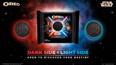 The packaging for new Star Wars Oreo Cookies.