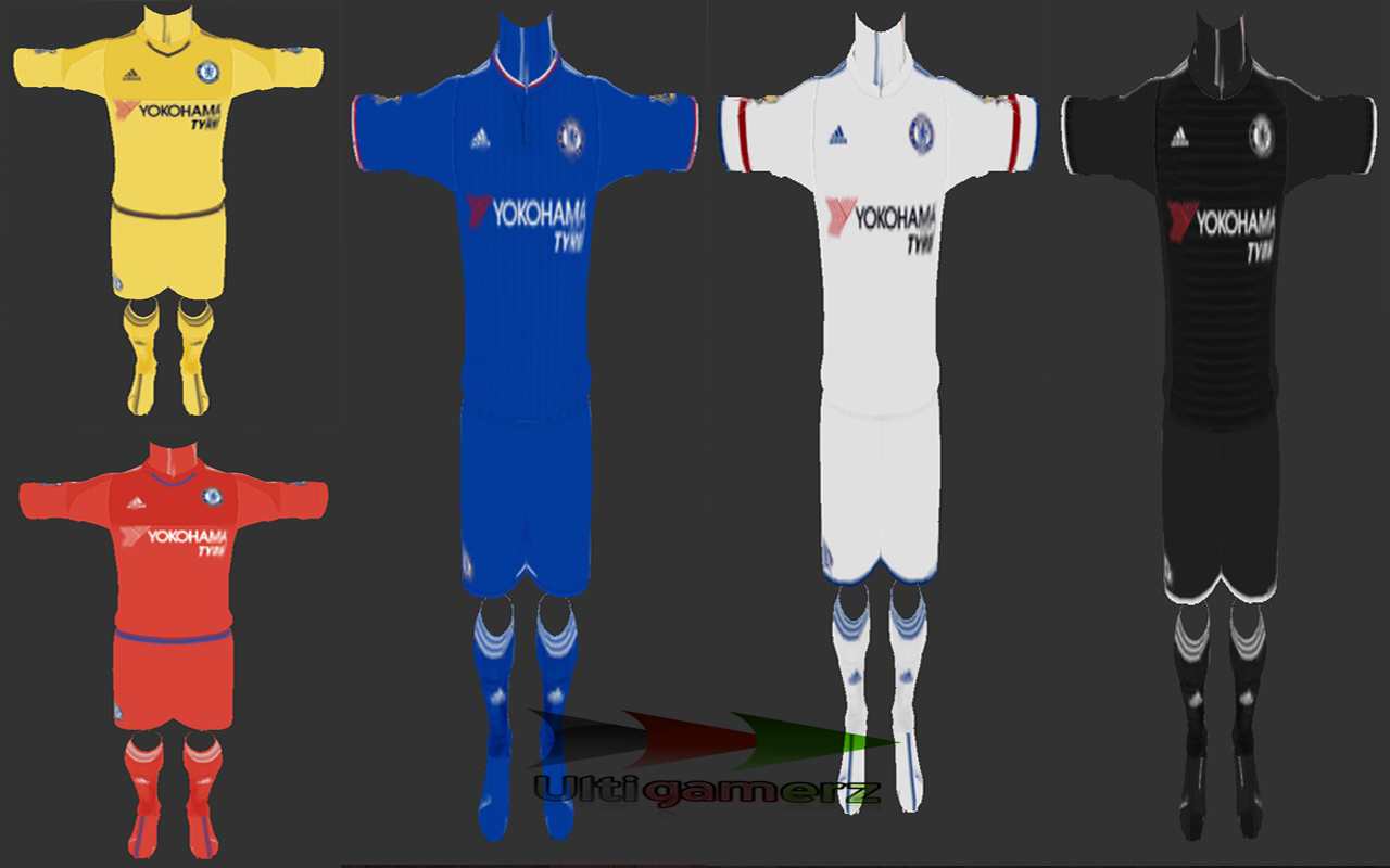 ultigamerz CHELSEA 201516 FULL GDB KITS UPDATE PES 2013