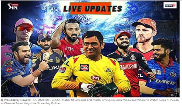 IPL 2020: KXIP vs CSK in India, Match 18 Schedule and Match Timings: Kings XI Punjab vs Chennai Super Kings Live Streaming Online