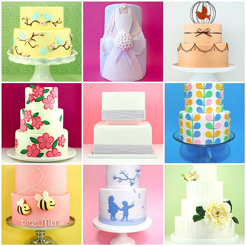 Hope all of you were inspired by some of the Tasty Modern Wedding Cakes