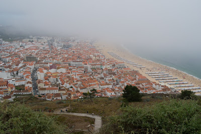 A view of the city from the cliff