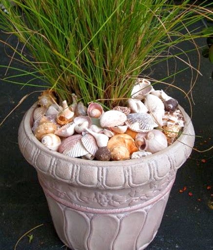 awesome porch & garden planters with a coastal and