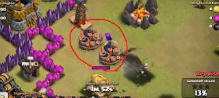 In clash of clans strategy game players deploy a troop called archer to trigger giant bombs which is a big threat to other valuable troops.