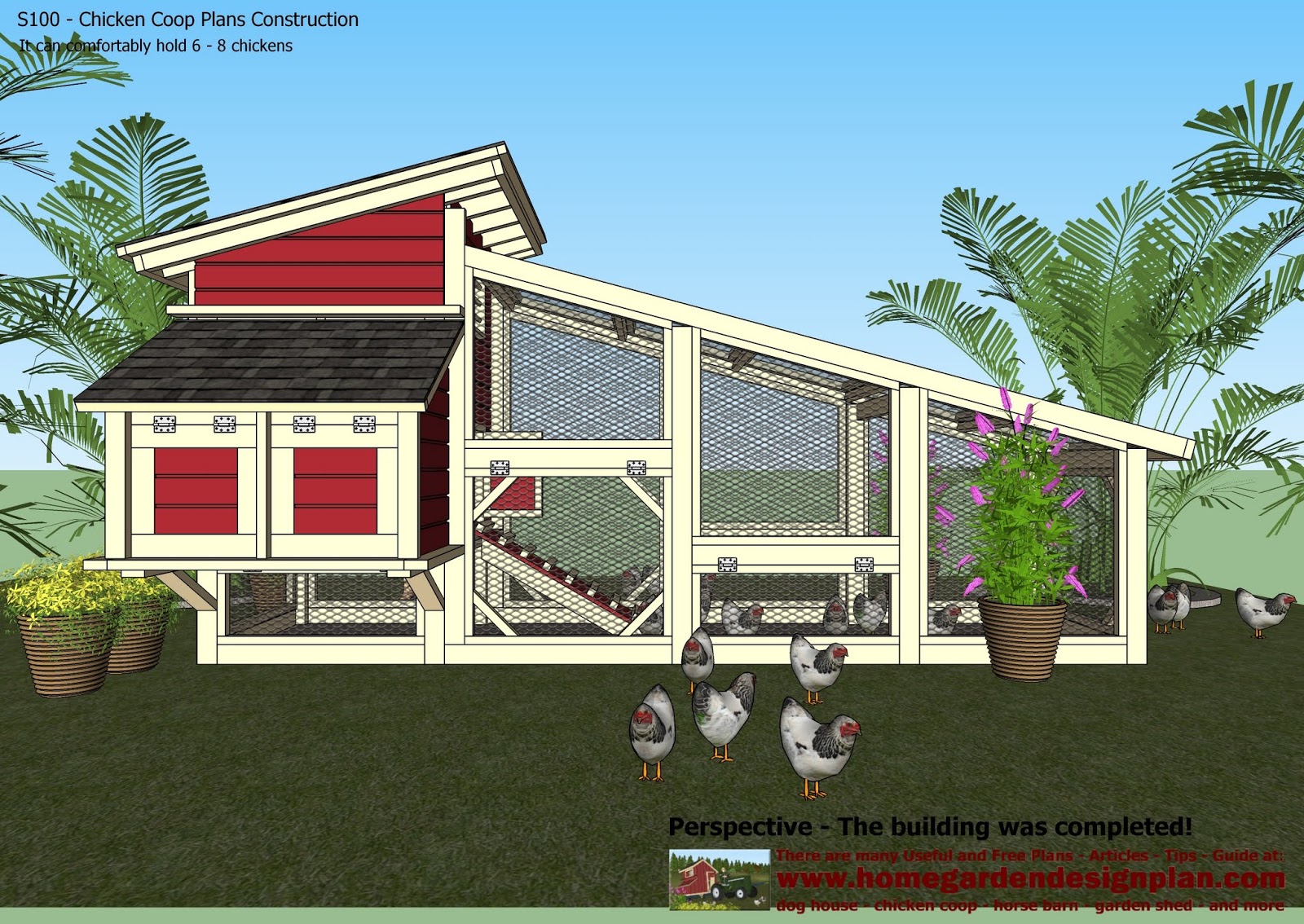 chicken coops chicken co op design plans chicken co op designs poultry ...