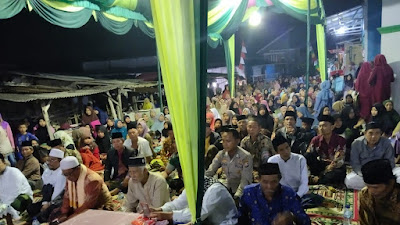 Hadiri PHBI Maulid Nabi, Personel Mancak Polres Cilegon Polda Banten Guyub Bareng Ulama dan Umaro