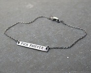 Bracelet Homme Mathias Chaize Fuck Forever